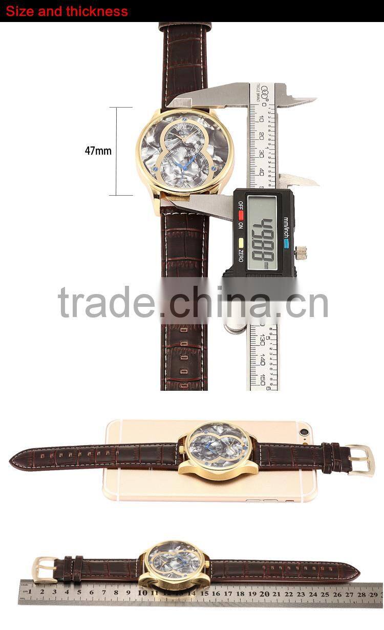 2015 oulm new product, fashion jewelry watch, vintage dial watch express in alibaba