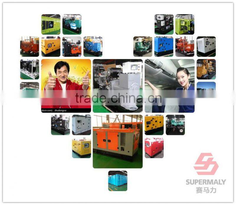 ce certificate 50kw natural gas generator with factory price