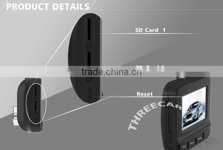 hot new products for 2014 mini DVR 1080P Ambarella Double card alibaba express vehicle blackbox dvr