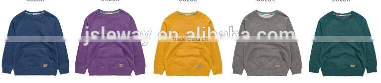 crewneck sweatshirt with pockets without hoodies