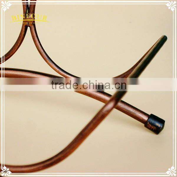 ornaments style home decoration six bottles of wine iron mount rack