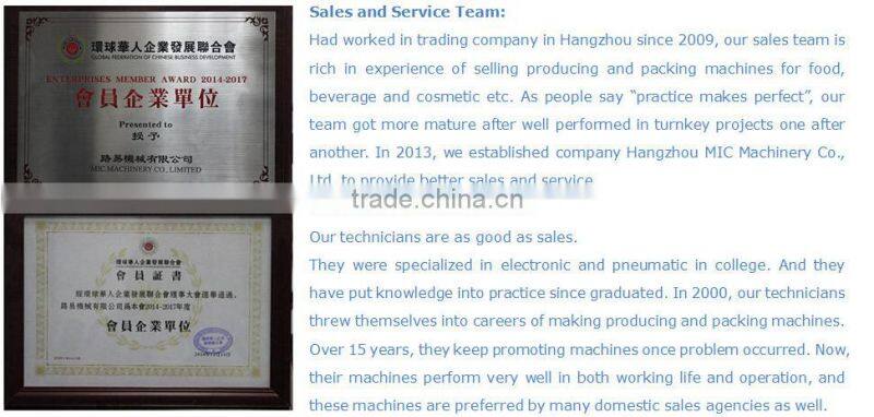 MIC-24-24-6 Micmachinery Top quality professional manufacturer glass bottle beer making equipment wine making equipment with CE