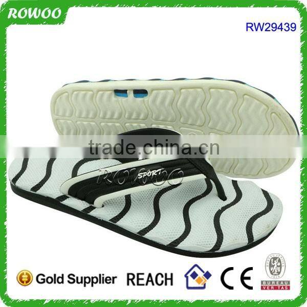 New Style Two Layer Slip On Sandal Slipper Beach Men's Top Flip Flops