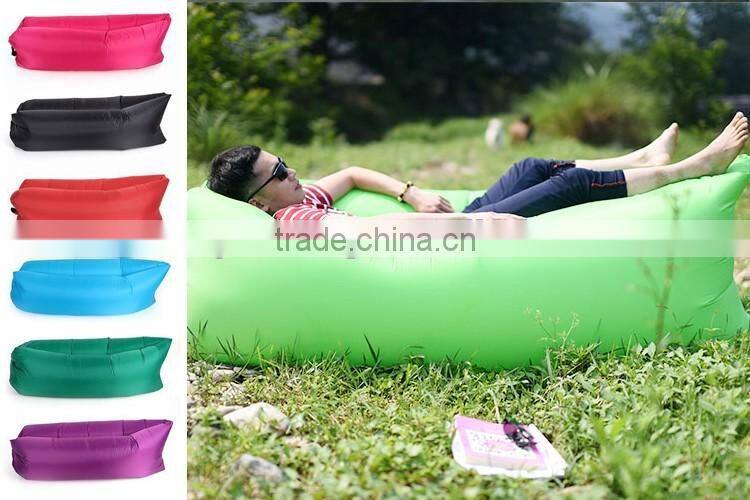 New Product Nylon Inflatable Sleeping Bag Waterproof Outdoor Lazy Sofa