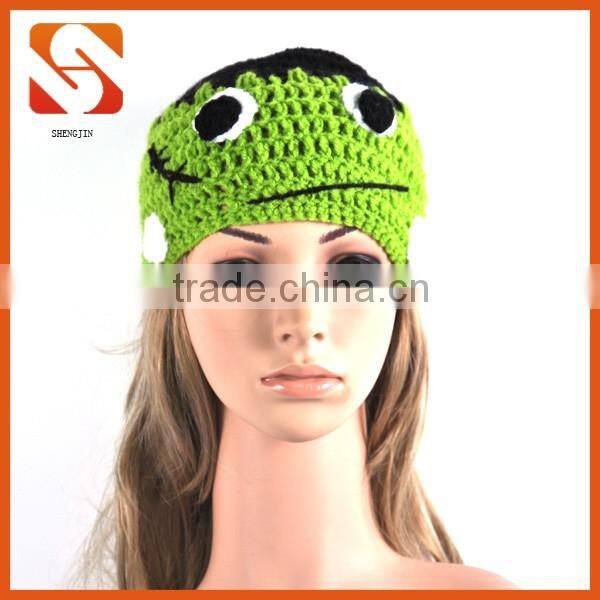 Cheap owl crochet knit winter hat for christmas decoration