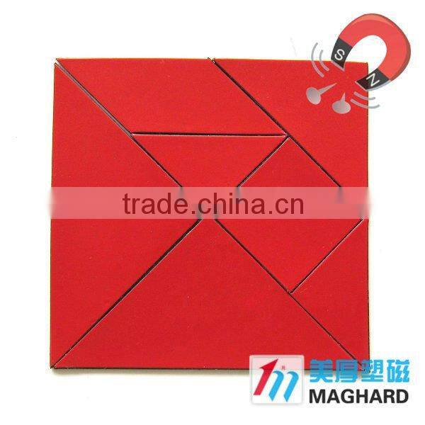 right angled isosceles triangle Magnetic Jigsaw Puzzle Educational Toy