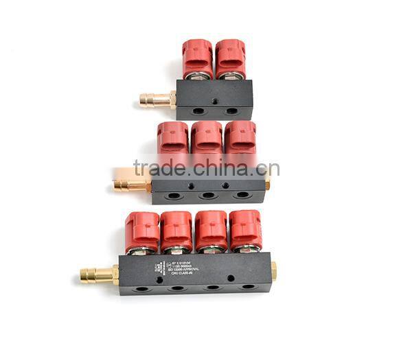 auto cng injector rail for conversion kit