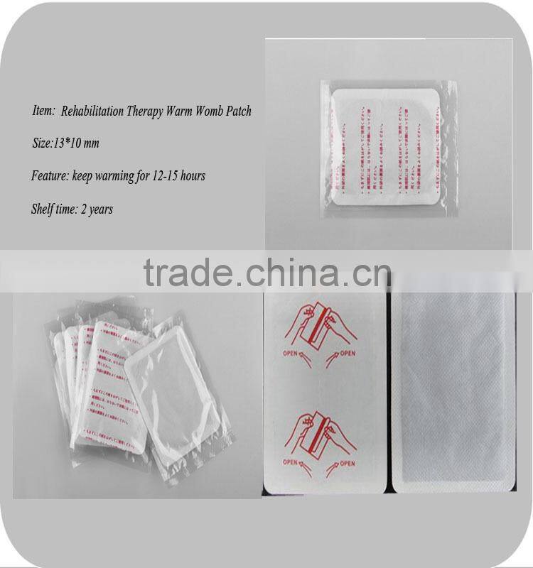 China Supplier Disposable Heat Warm Patch For Medical Use