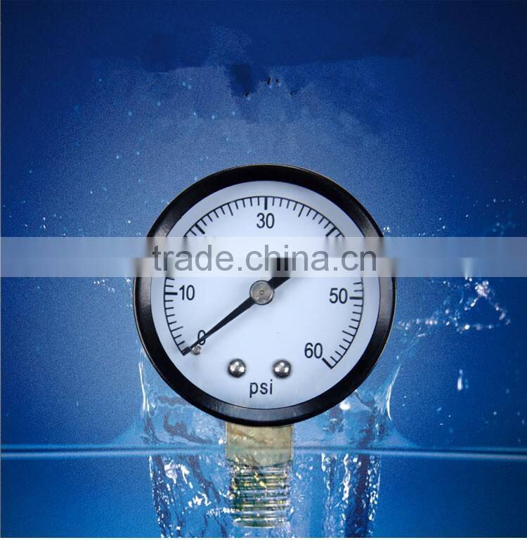 npt1/8 1500psi black 20mm mini pressure gauge Stainless steel pressure gauge