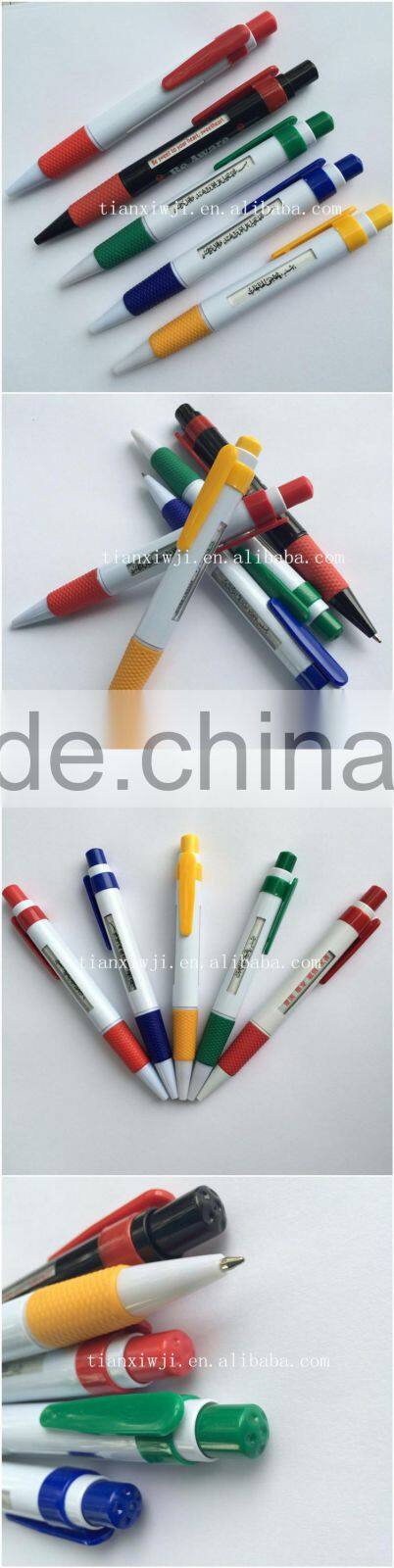 Quality and cheap plastic window scrolling 6 message pen