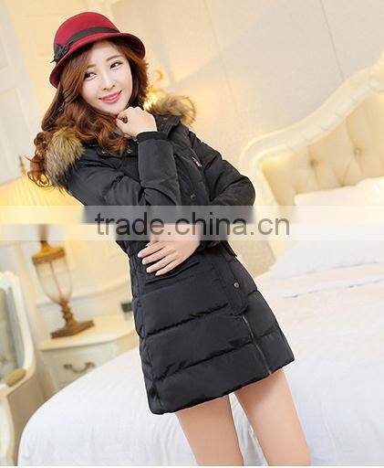 wholesale Korean female long down jacket