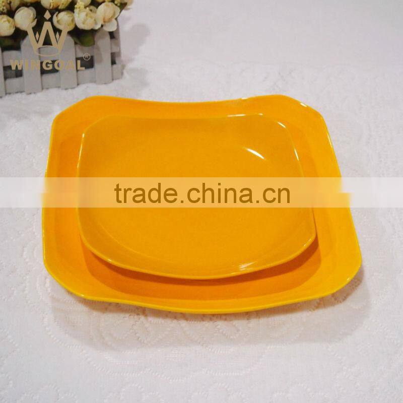 Porcelain galzed square 30 pcs dinner set