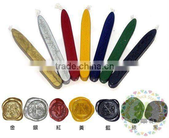 Various color sealing wax bean