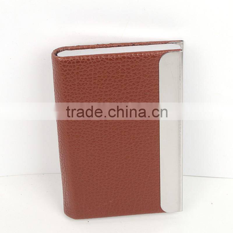 New design promotional leather business name card holder
