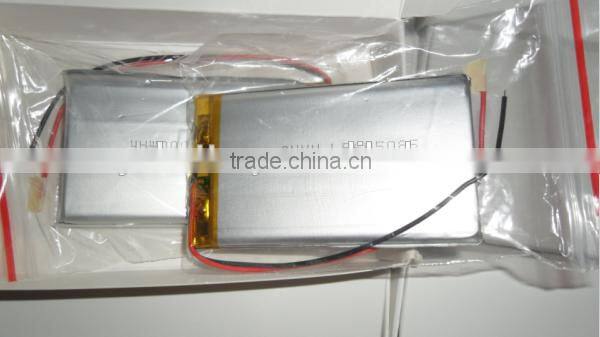 605085 3.7v 3000mah li polymer battery