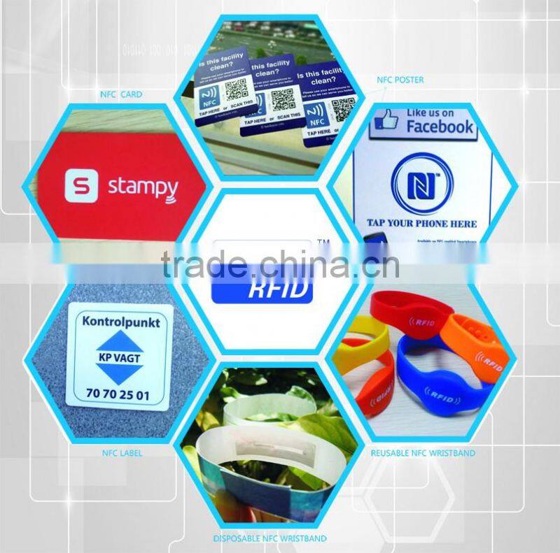 Ultralight anti metal sticker tag