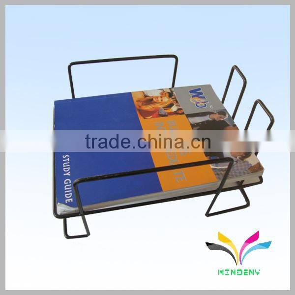 Best Price Hot Sale Metal Wire Power Coated magazine stand
