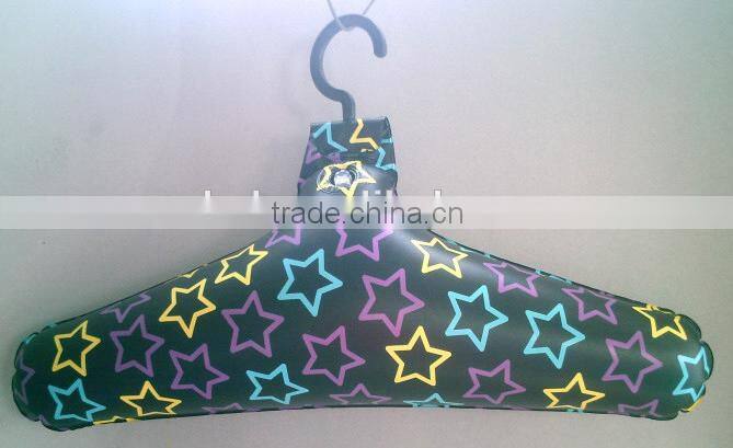 Inflatable Hanger Foldable PVC Clothes Hanger for Travel or Trip
