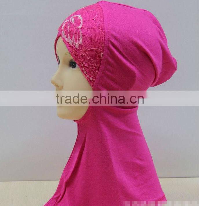 C032 new style lace criss-cross ninja inner underscarf,full underscarf to cover neck