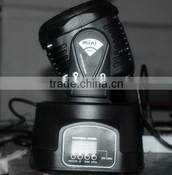 New!!!! 7*8w rgbw led mini wash moving head dj lights
