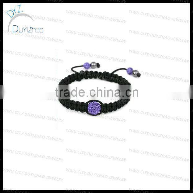 Fashion red shamballa bracelet