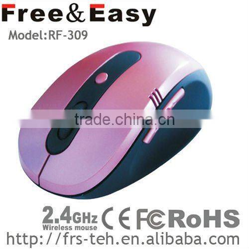 Colorful mini Nano 2.4g wirless mouse