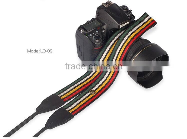 11 styles Universal Colourful Ribbon Pattern D-SLR Camera Strap Shoulder Neck Strap Grip