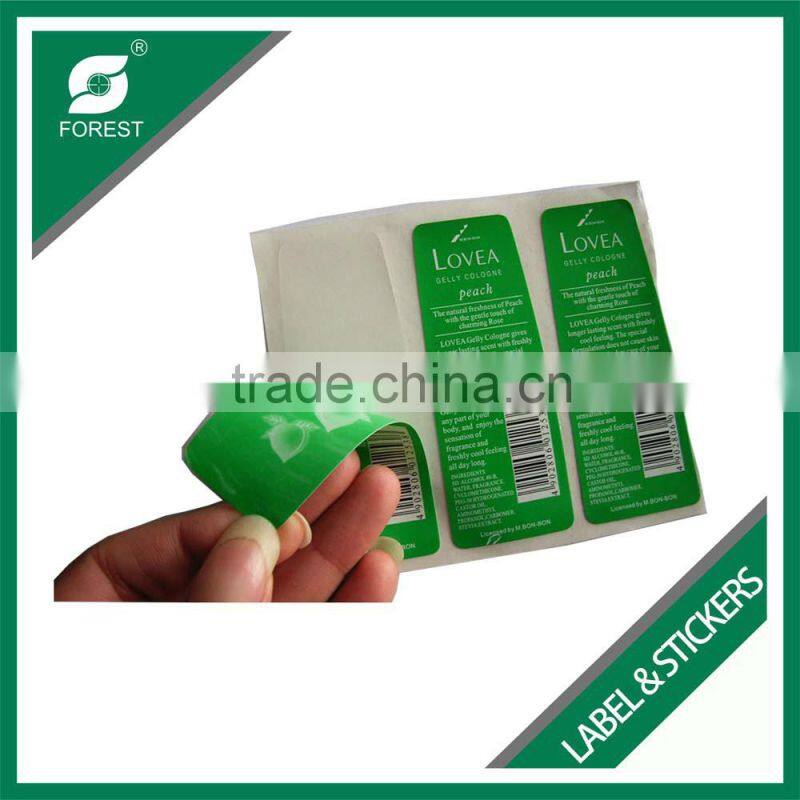 CHEAP PRICE CUSTOMIZED DOUBLE SIDED STICKERS FOR PILL BOTTLES