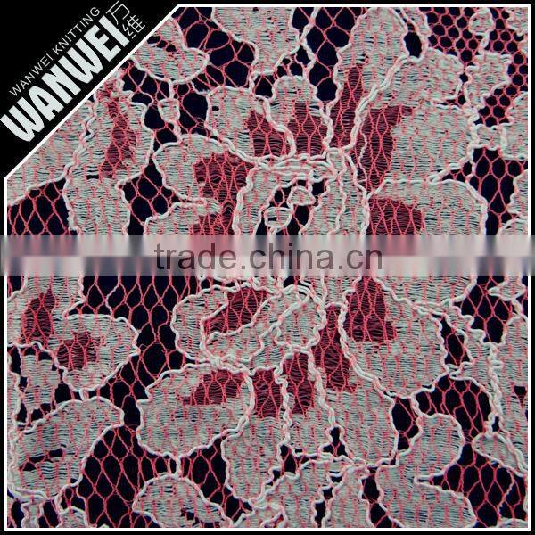 7 discount Recently fashion new design waves fabric nigeria guipure lace for party wholesale 3108