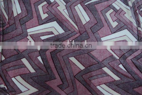 Full print coral fleece blanket material