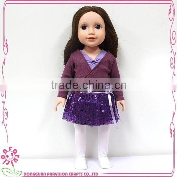 Wholesale toy clothing fashion 2014 pink doll clothing