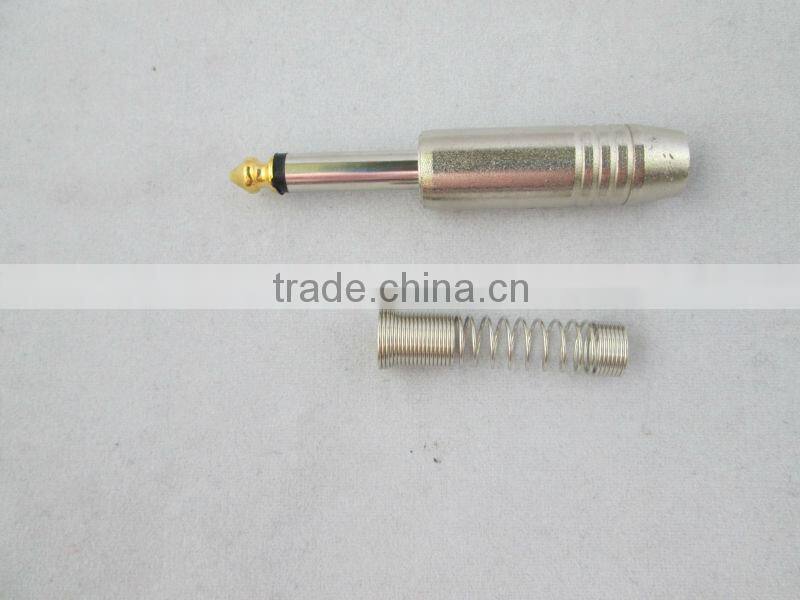 Metal 6.35mm Microphone Plugs