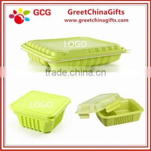 Disposable food take out plastic packing box