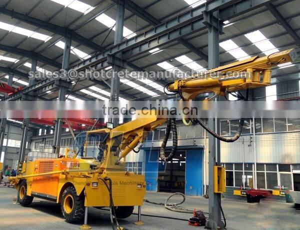 SKC30 tunnel construction concrete spray robot telescope arm shotcrete system