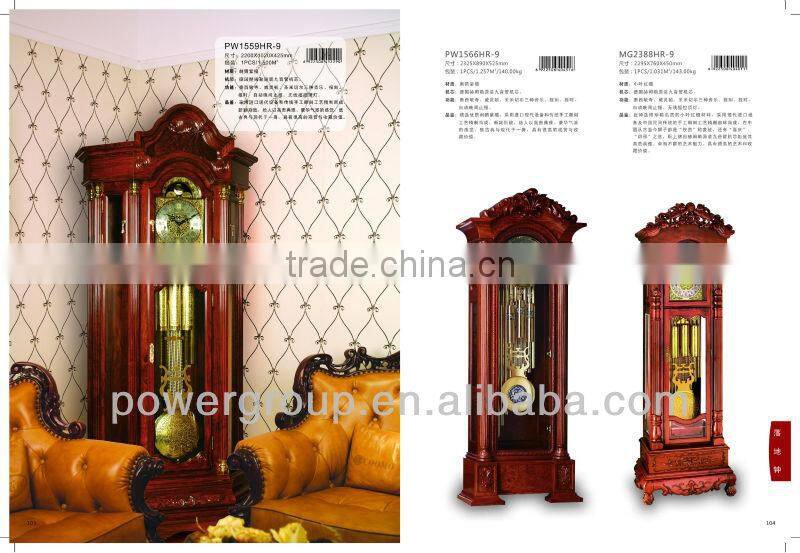 Grandfather clock Tradition with modernity German made kieninger nine tubular movement High quality MG2371HR-9