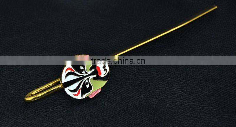 Beijing Opera Facial Masks metal bookmark clip