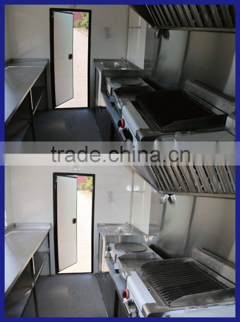2015 HOT SALES BEST QUALITY food cart with logo petrol food cart electric food cart