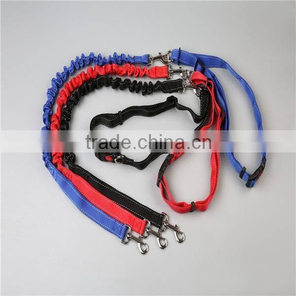 bungee leash wholesale belt leash nylon dog belt leash