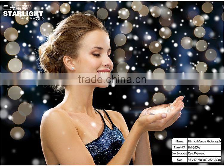 High Quality Light Box Photo Printing Glossy Inkjet Backlit PET Film for Menu