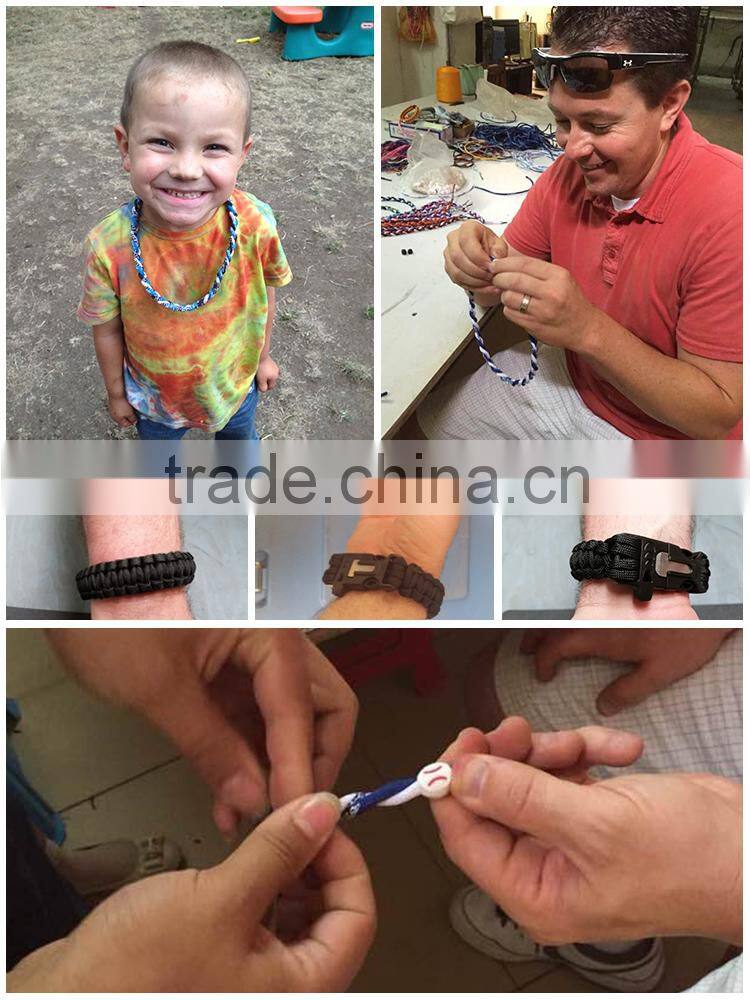 paracord survival for camping rope, hiking survival rope wholesale