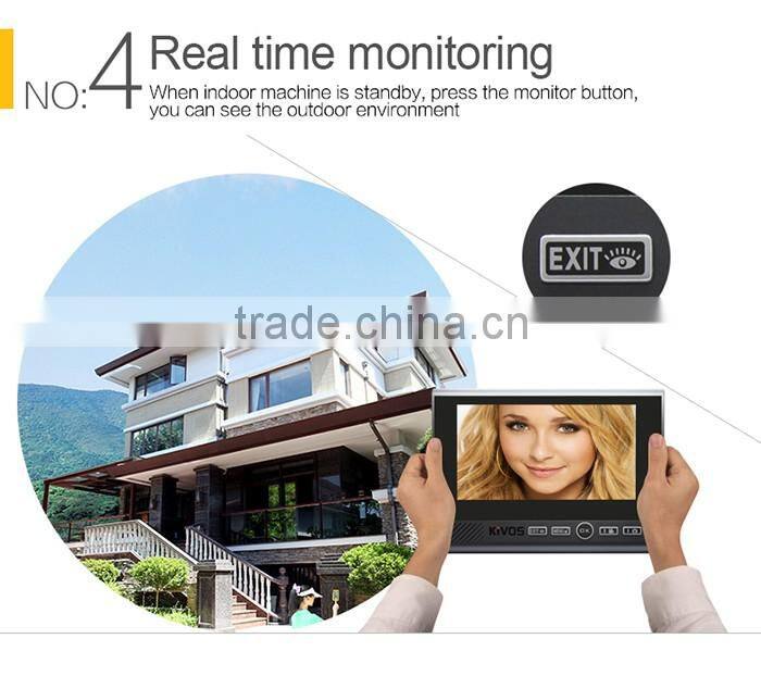 home wireless security alarm video door phone doorbell