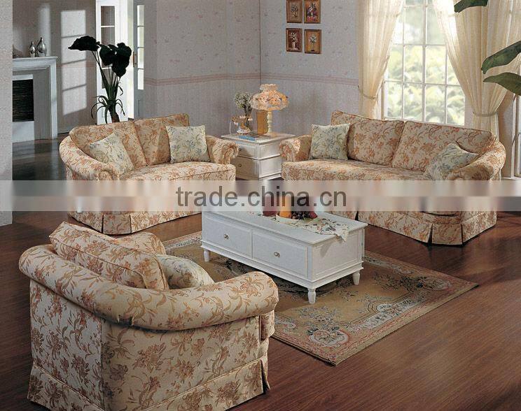 hot sale prinrte design folding upholstered sofa bed with mattress