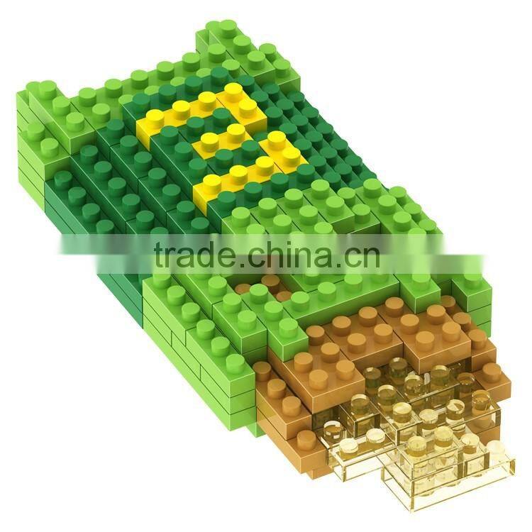 Educational toys for kids plastic building block for 2016