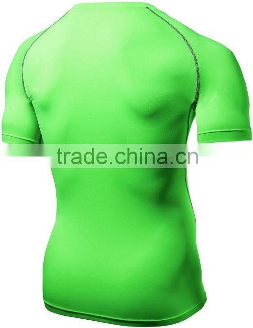 92% polyester 8% spandex mens compression shirt mens compression wear