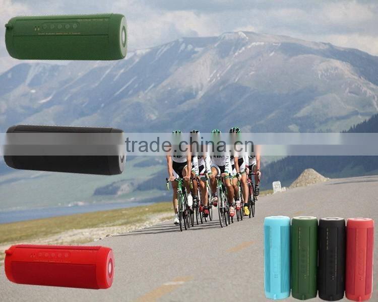 Portable bluetooth speaker outdoor waterproof wireless speaker subwoofer passive bicycle speaker with TF card for iPhone Xiaomi
