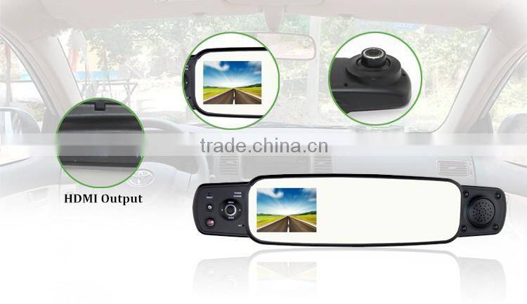 3.0 Inch TFT 1080P Full HD 3.0M Pixel G-Sensor Motion Detection Rearview Mirror Car Spy Cam