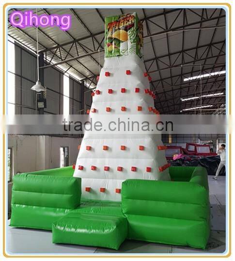 high quality inflatable rock climbing wall, inflatable climbing mountain for sale