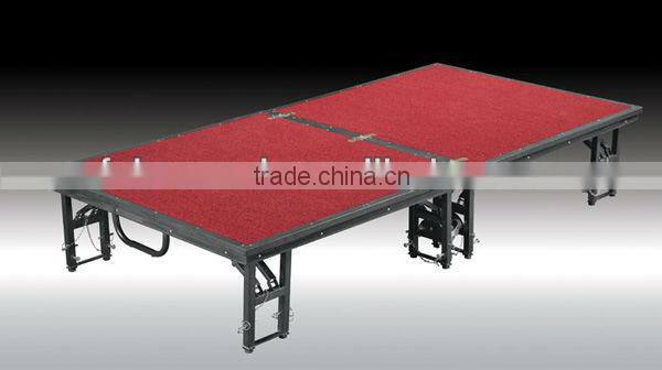Convenient folding portable mobile Stage