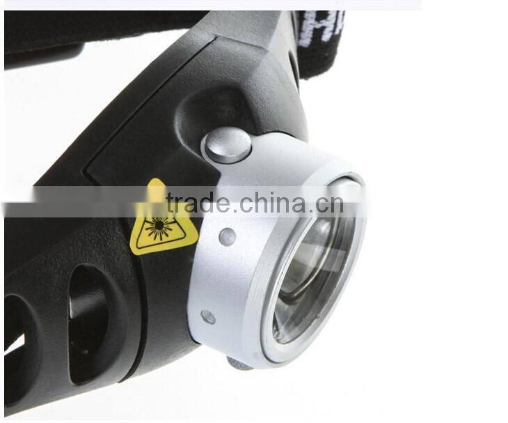 Hot Sale! Ultra Bright 500 Lumen Q5 LED Headlamp Headlight Zoomable Head Light Lamp