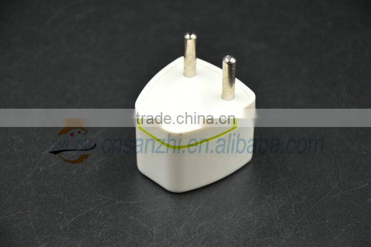 Alibaba Germany 2 Rounded Pin EU Plug Converter for European Plug Converter